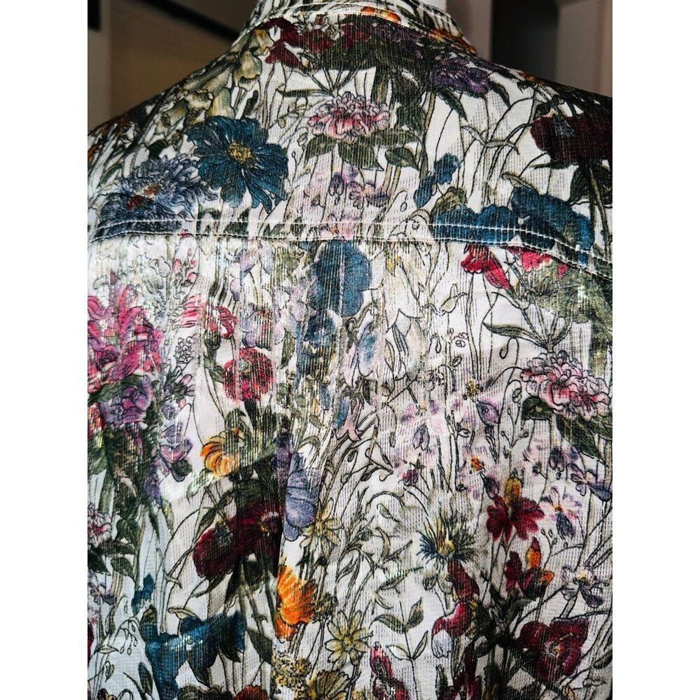 Tory Burch Floral Print Tunic - Multicolor - Picture 6 of 9